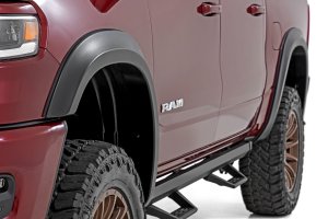 Ram 1500 Fender Flares - Rough Country - Sport - Molten Red - '25-'26 Ram 1500 Fender Flares - Rough Country - Sport - Molten Red - '25-'26